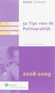 Omslag van 50 tips voor de politiepraktijk 2008/2009