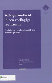 Omslag van Volksgezondheid en een veellagige rechtsorde