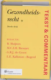 Omslag van Gezondheidsrecht
