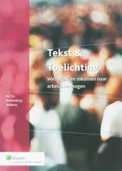Omslag van Wet werk en inkomen naar arbeidsvermogen