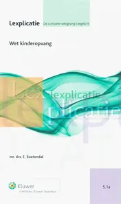 Omslag van Wet Kinderopvang