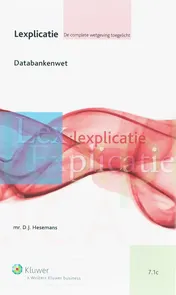 Omslag van Databankenwet