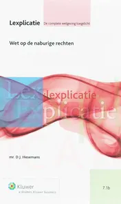 Omslag van Wet op de naburige rechten