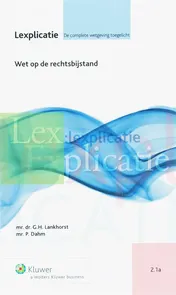 Omslag van Wet op de rechtsbijstand