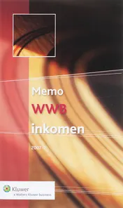 Omslag van Memo WWB inkomen 2007-002