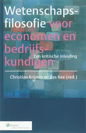 Omslag van Wetenschapsfilosofie voor economen en bedrijfskundigen
