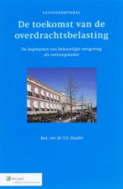 Omslag van De toekomst van de overdrachtsbelasting