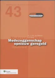 Omslag van Medezeggenschap opnieuw geregeld