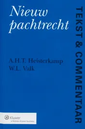 Omslag van Nieuw Pachtrecht