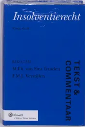 Omslag van Tekst & Commentaar Insolventierecht