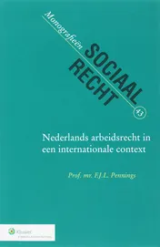 Omslag van Nederlands arbeidsrecht in een internationale context