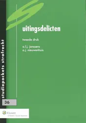 Omslag van Uitingsdelicten
