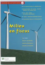 Omslag van Milieu en fiscus