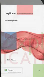 Omslag van Kernenergiewet