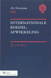 Omslag van Internationale boedelafwikkeling