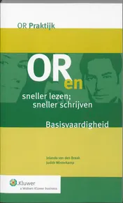 Omslag van OR en sneller lezen; sneller schrijven