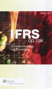 Omslag van IFRS op zak