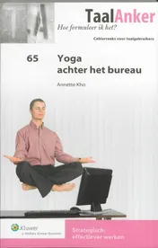 Omslag van Yoga achter het buro