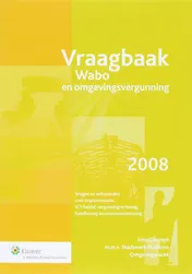 Omslag van Vraagbaak Wabo en omgevingsvergunning