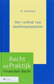 Omslag van Het verbod van marktmanipulatie
