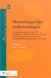 Omslag van Maatschappelijke ondernemingen