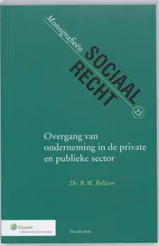 Omslag van Overgang van onderneming in de private en publieke sector