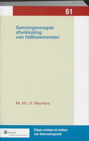Omslag van Samengevoegde afwikkeling van faillissementen