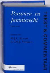Omslag van Personen- en Familierecht