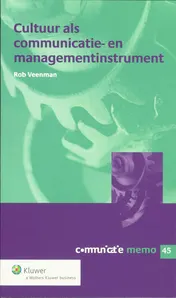 Omslag van Cultuur als communicatieinstrument