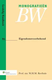Omslag van Eigendomsvoorbehoud