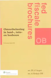 Omslag van Omzetbelasting in land-, tuin- en bosbouw