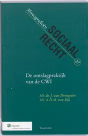 Omslag van De ontslagpraktijk van de CWI