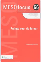 Omslag van Ruimte voor de leraar