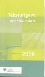 Omslag van Tekstuitgave Wet Milieubeheer WMB