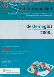 Omslag van Combinatiepakket Kleine Gids voor de Nederlandse sociale zekerheid en in beeld en geluid
