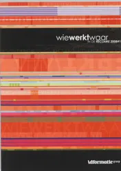 Omslag van Wie Werkt Waar in de Reclame 2008-001