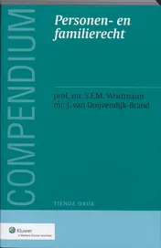 Omslag van Compendium van het personen- en familierecht