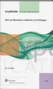 Omslag van Lexplicatie Wet op bijzondere medische verrichtingen