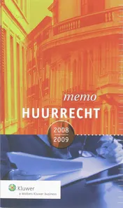 Omslag van Huurrechtmemo 2008/2009