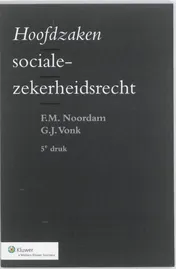 Omslag van Hoofdzaken socialezekerheidsrecht