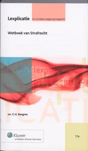 Omslag van Wetboek van Strafrecht