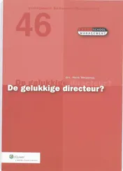 Omslag van De gelukkige directeur?