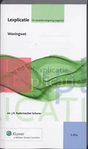 Omslag van Woningwet