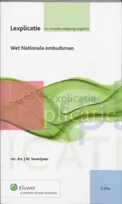 Omslag van Wet Nationale ombudsman