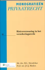 Omslag van Risicoverzwaring in het verzekeringsrecht