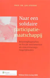 Omslag van Naar een solidaire participatiemaatschappij