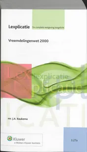 Omslag van Vreemdelingenwet 2000