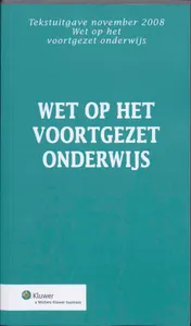 Omslag van Wet op het Voortgezet Onderwijs 2008-002