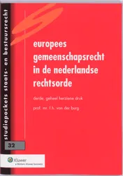 Omslag van Europees gemeenschapsrecht in de Nederlandse rechtsorde