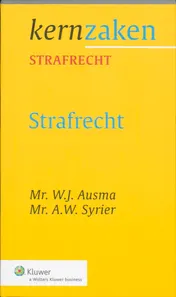 Omslag van Strafrecht